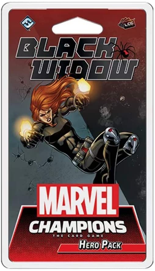 Marvel Champions The Card Game - Black Widow Hero - WiredVillage Games - Fantasy Flight Games